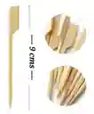 Palillos De Bambu 9 Cms X 40 Unds , Brochetas De Pala, Pinchos De Bambú 9 Cms