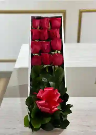 Caja Rosas Rojas