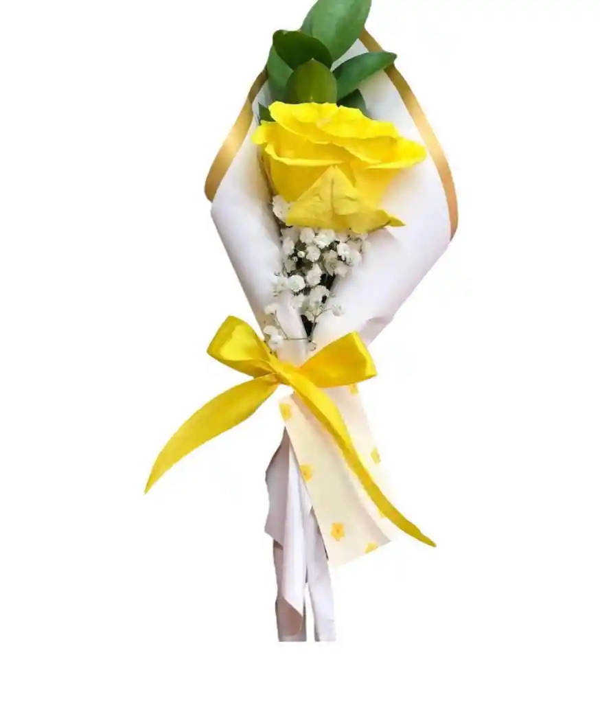 Ramillete De Rosa Amarilla