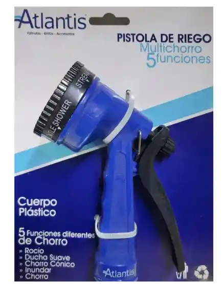 Manguera Para Riego 20mts+pistola Riego Multichorro