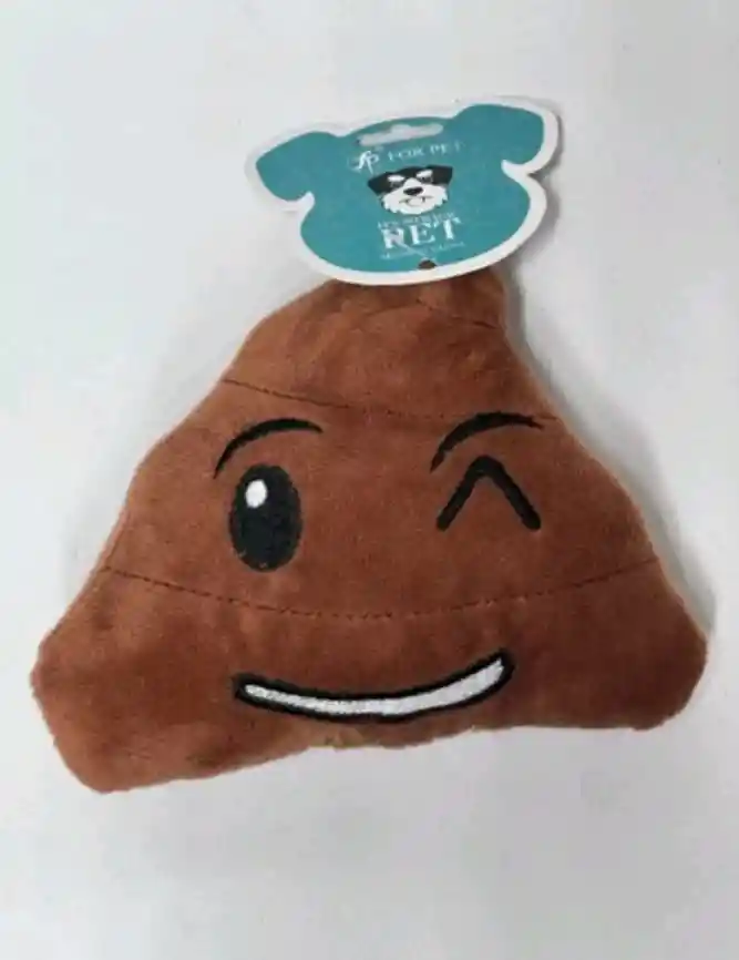 Juguete Peluche Forma De Popo Con Pito Para Mascotas