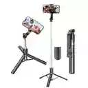 Trípode Selfie Stick 6 En 1 Con Luz Y Control Remoto
