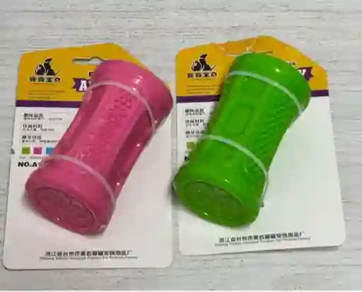 Limpia Dientes Tronco Con Cascabel Interno Para Mascotas