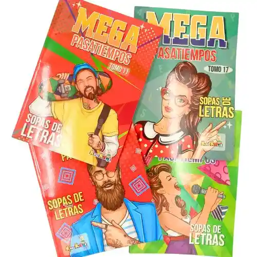 Libro De Sopa De Letras - Grande