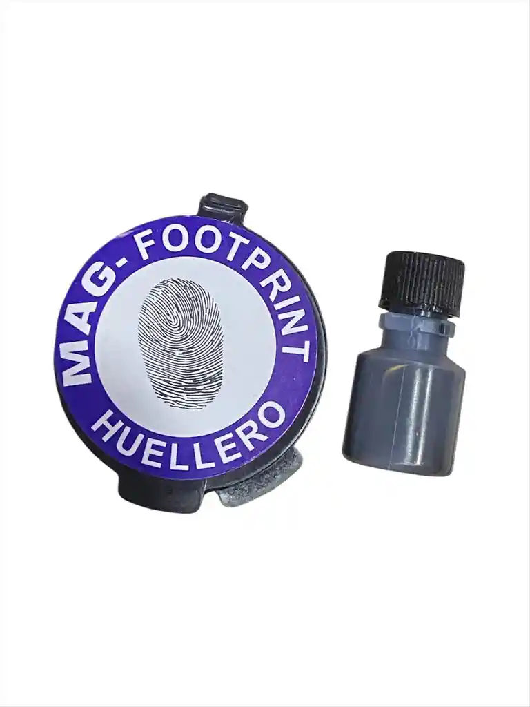 Huellero Almohadilla Dactilar Economico Con Tinta
