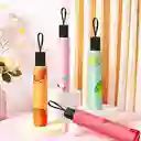 Sombrilla Proteccion Uv Estampado De Frutas