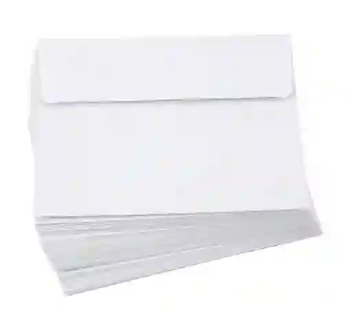 Sobre Blanco Carta X 100 Und