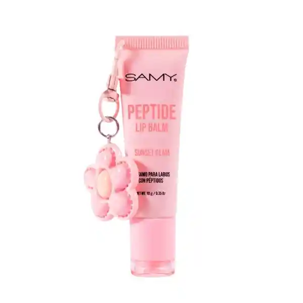 Peptide Lip Balm Bálsamo De Labios Samy X 10g - 02 Petal Glam