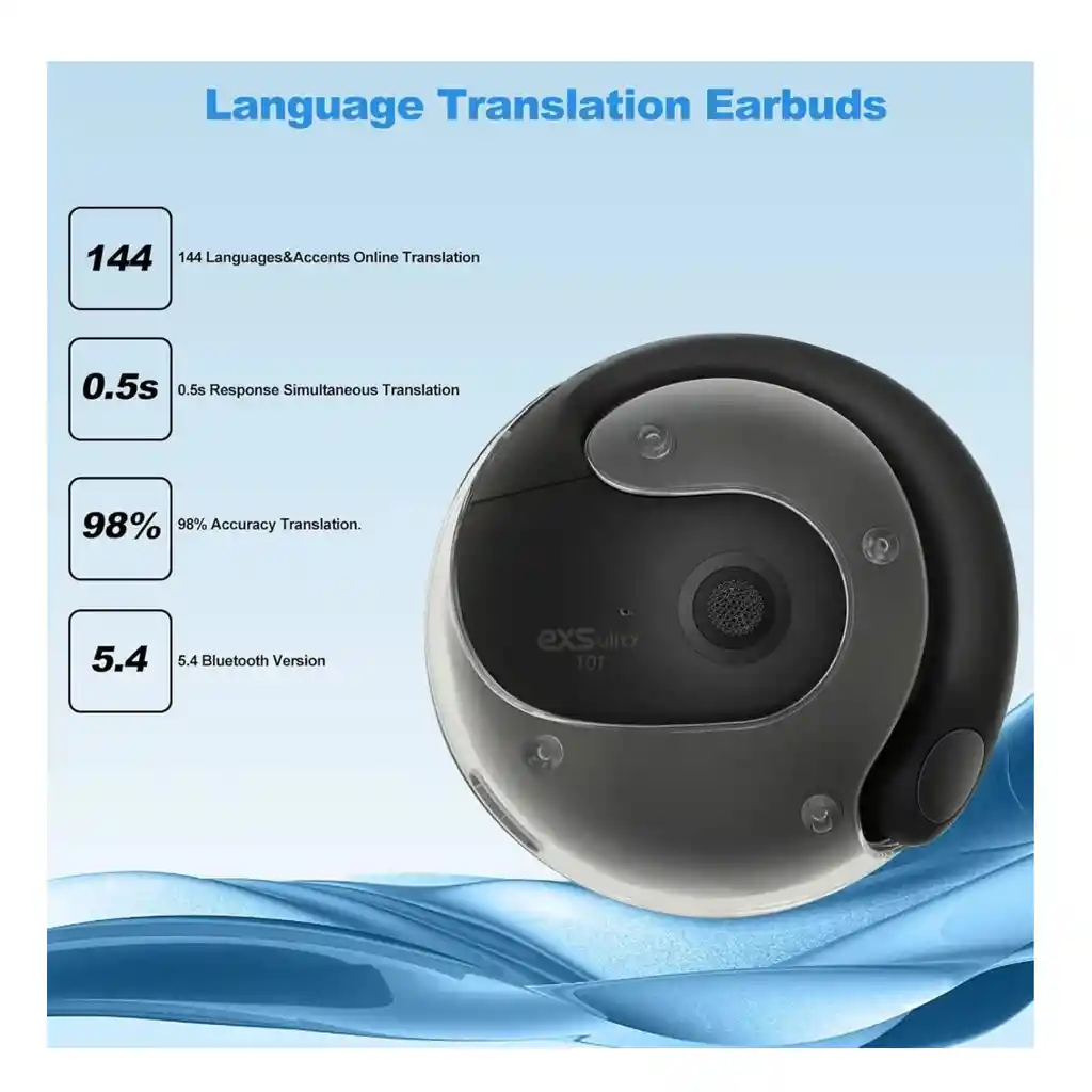 Audifonos De Traduccion Instantanea 144 Idiomas 5 Modos Exs