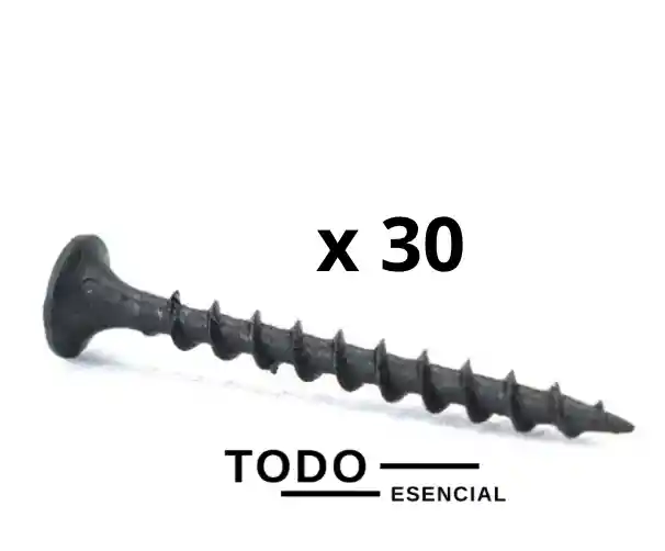 Tornillo De Ensamble N6 X 1 1/2" X 30und