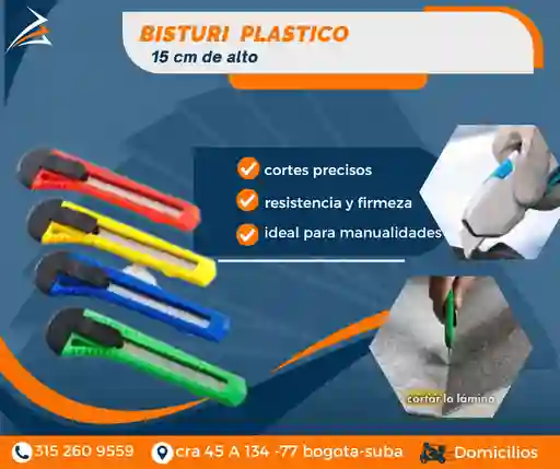Bisturi Plastico Del Econimico Empaque Y Embalaje