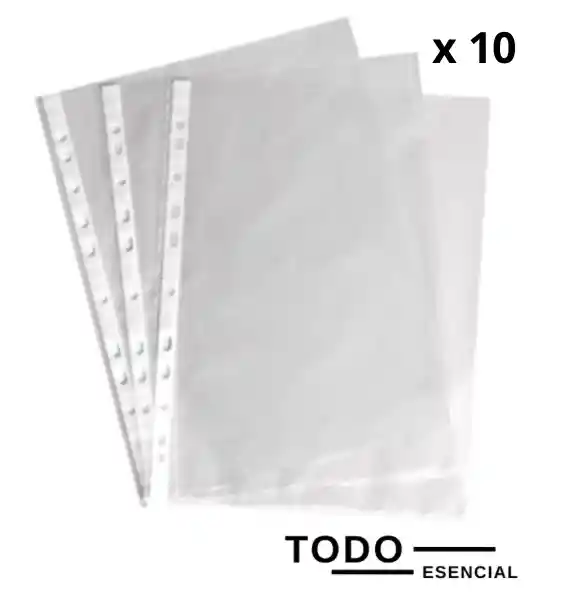 Bolsillos Carta Para Catálogo X10
