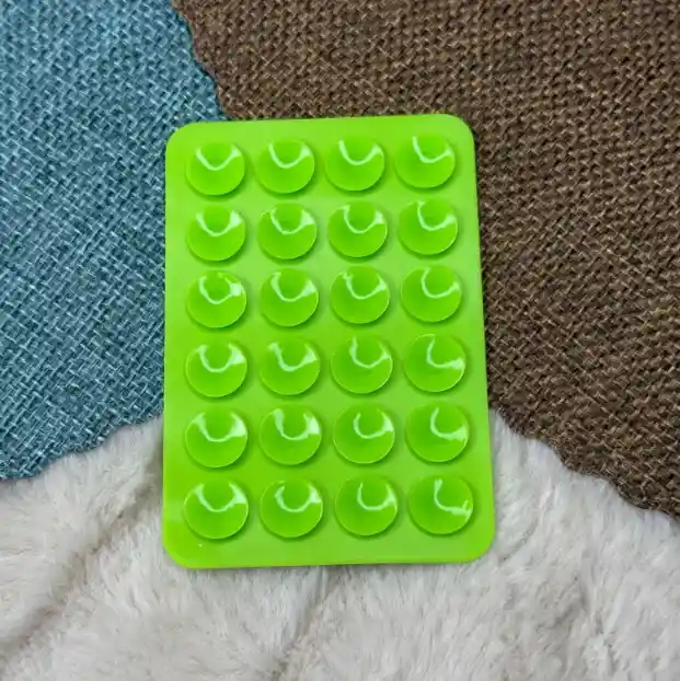 Ventosa Pequeña / Soporte Para Celular De Goma / Pegatodo / Facilidad
