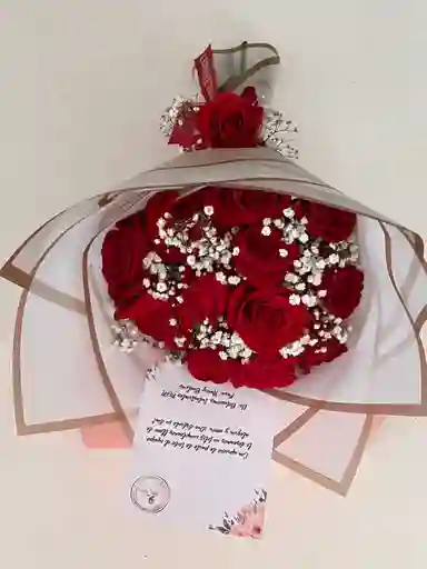 Bouquet De Rosas Rojas