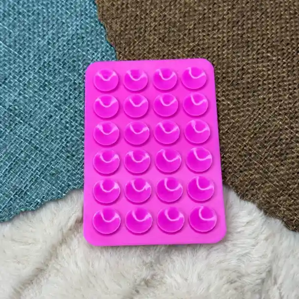 Ventosa Pequeña / Soporte Para Celular De Goma / Pegatodo / Facilidad