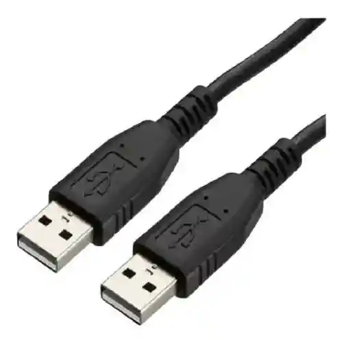 Cable Usb A Usb 2.0 Macho Macho 1.5 Metros Negro