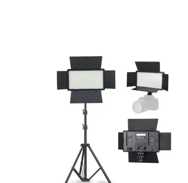 Panel Luz Led Fotografia B800 Led Lampara+ Tripode 2 Baterias