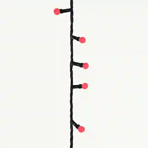 Luces Led Expressions Perlas Rojo 200 Pz 1100cm 110 V