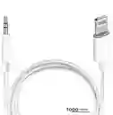 Cable Adaptador Lighting Iphone To Auxiliar Audio 3.5