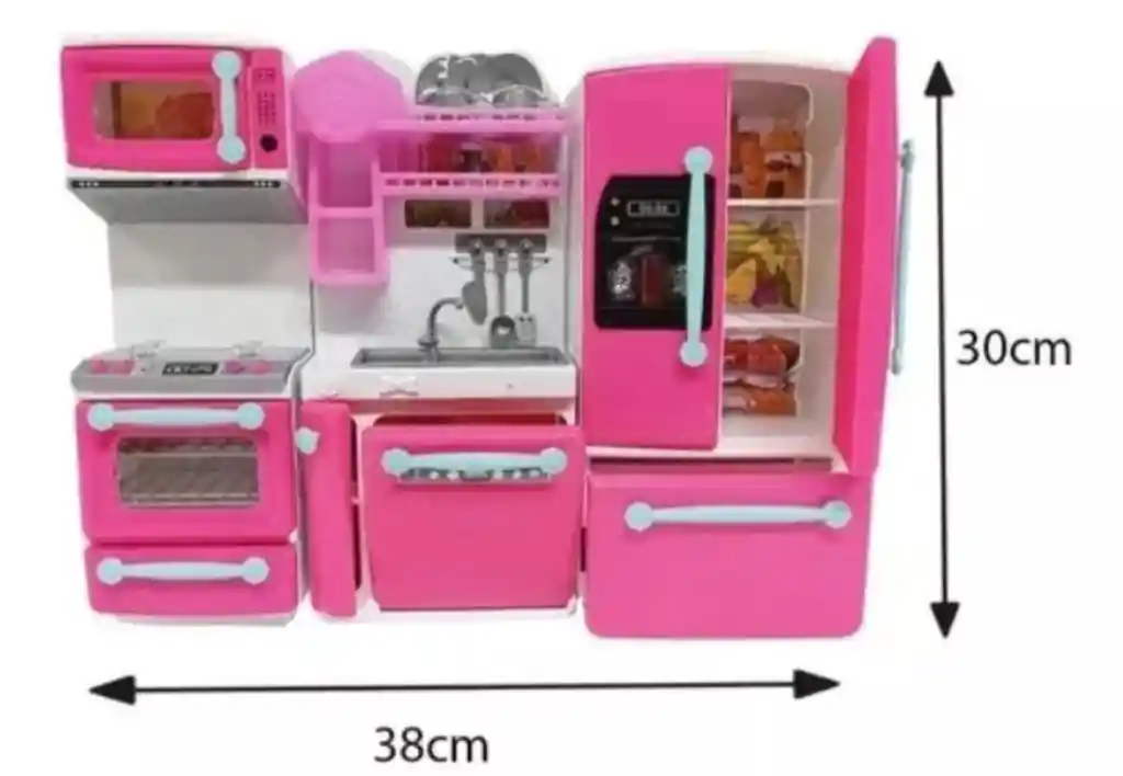 Mini Cocina De Juguete Para Niñas Y Niños