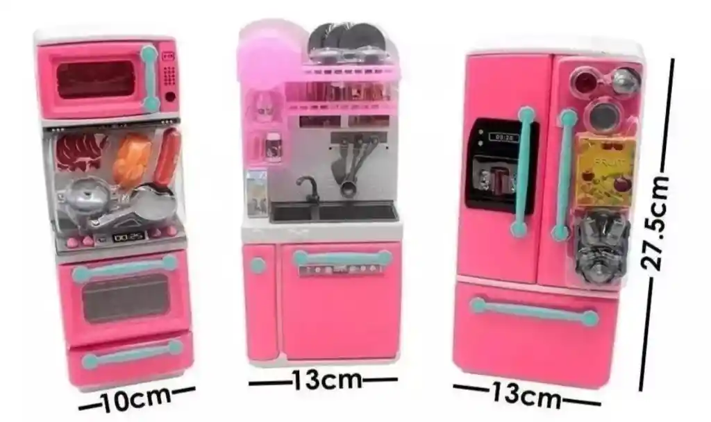 Mini Cocina De Juguete Para Niñas Y Niños