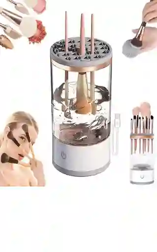 Herramientas Automáticas Para Cepillos De Limpieza Y Brochas Color Blanco