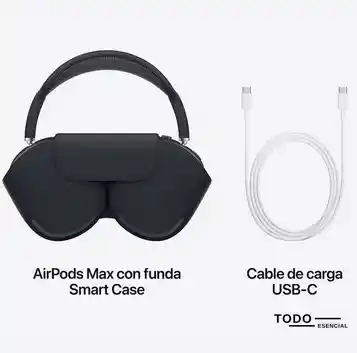 Audífonos Airpods Max Auriculares Inalámbricos Genéricos Gris Espacial