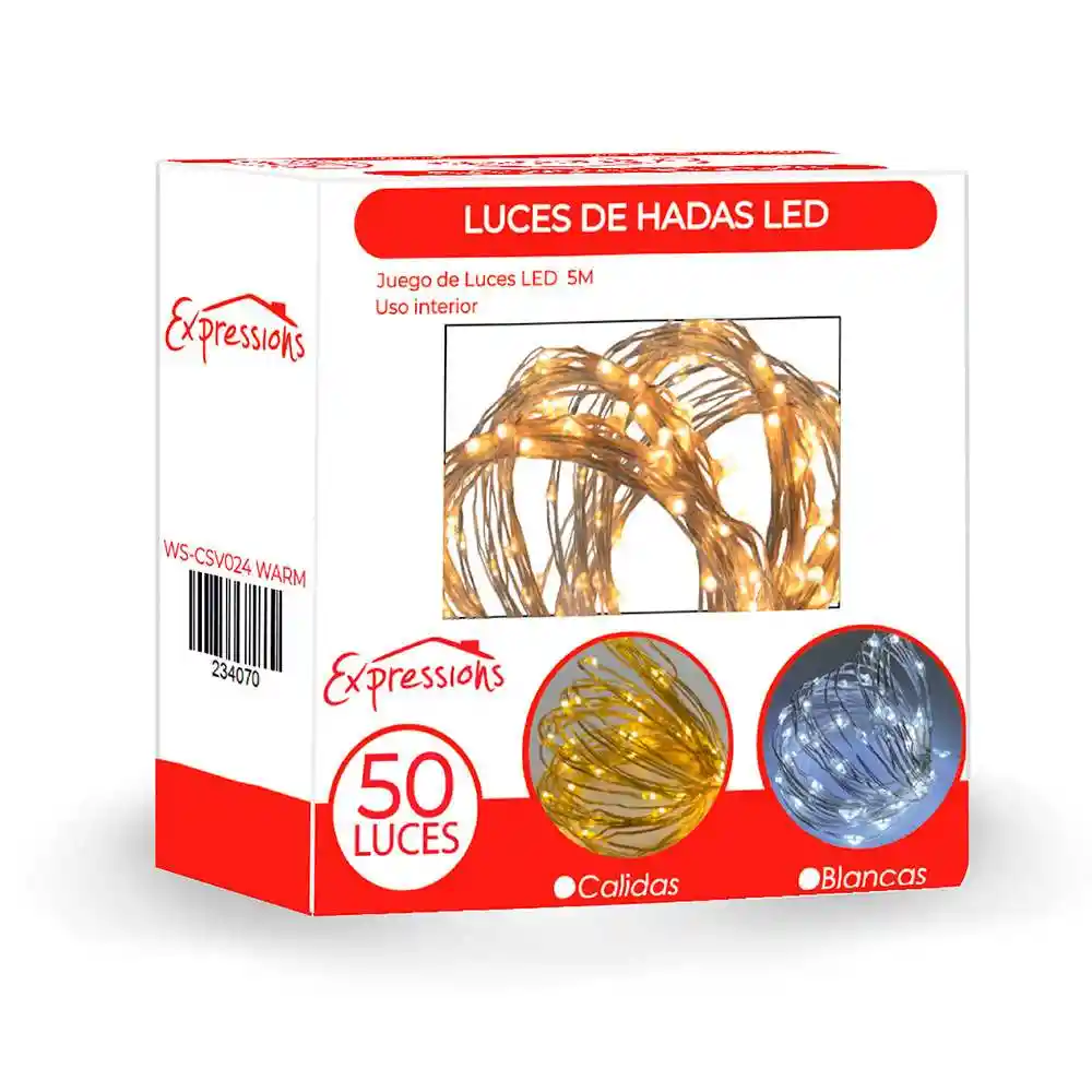 Luces Led Expressions Malla 150 Pz 150cm 110 V
