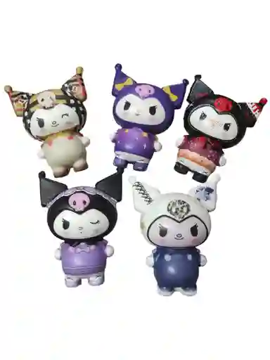 Squishy Antiestres Kuromi Diversion Juguete Figura Apretar 9 Cm
