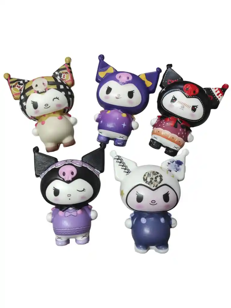 Squishy Antiestres Kuromi Diversion Juguete Figura Apretar 9 Cm