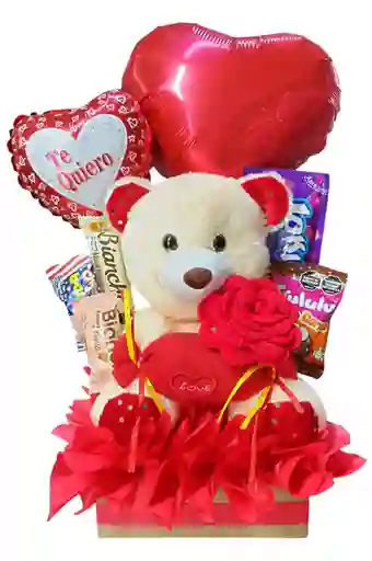 Detalle Sorpresa Rosas Eternas Tejidas Con Peluche
