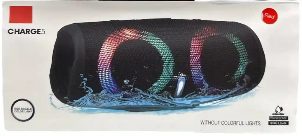 Parlante Jbl Charce 5, 1500mah, 10m De Alcance