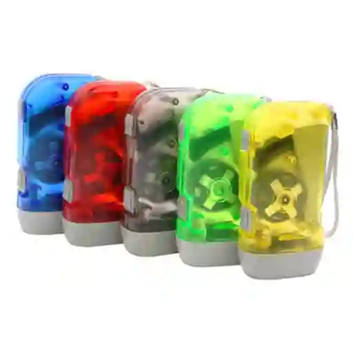 Linterna De Mano Recargable – Sin Pilas, Colores Variados