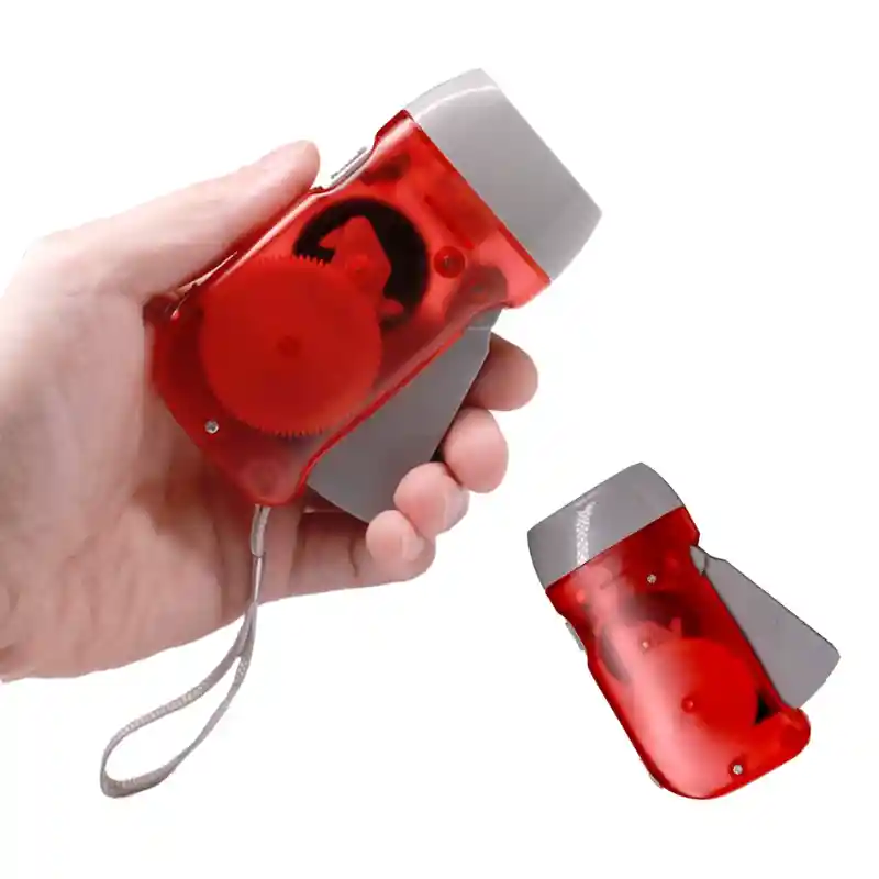 Linterna De Mano Recargable – Sin Pilas, Colores Variados