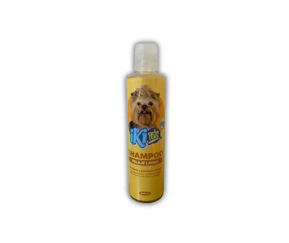 Shampoo Iki Perro Pelaje Largo X 240 Ml