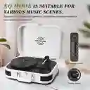Vinyls Link Tocadiscos De Vinilo De 3 Velocidades Bluetooth.