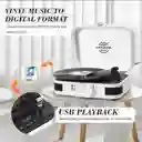 Vinyls Link Tocadiscos De Vinilo De 3 Velocidades Bluetooth.