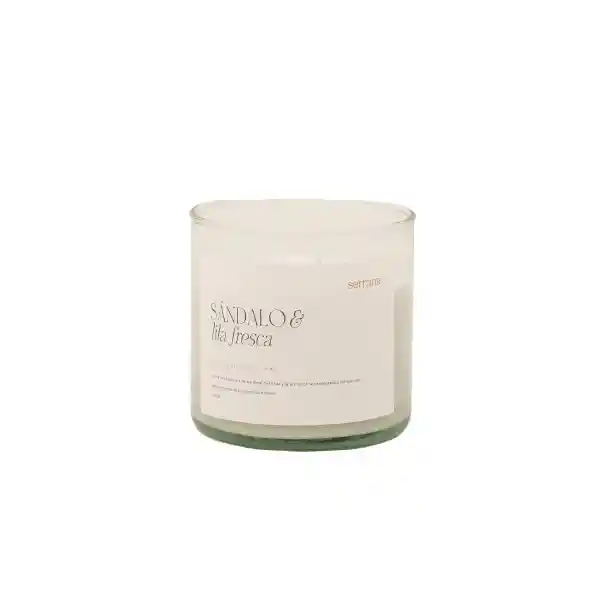 Vela Grande En Vidrio Lavanda & Vainilla Lumiére