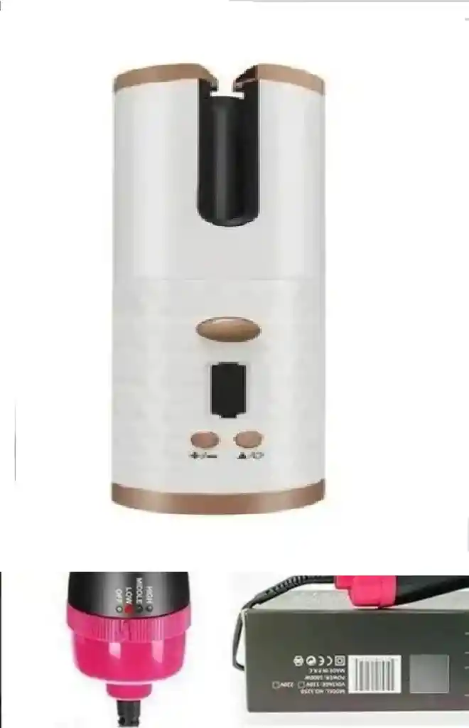 Rizador Cabello Pelo Inalámbrico Automático Usb Recargable