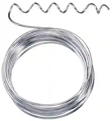 Carrete Alambre Aluminio Plateado 1mm