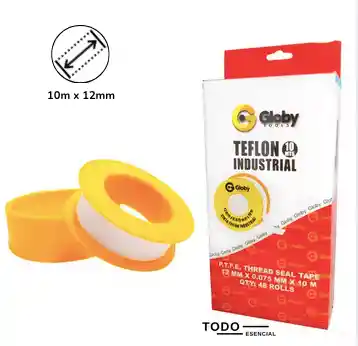 Cinta Teflon Industrial - 10m Peq