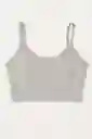 Top Gris Sport Talla Unica Con Almohadillas