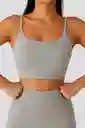Top Gris Sport Talla Unica Con Almohadillas