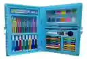 Set Arte Maleta Útiles Escolares Niño Marcadores Crayones Lápices