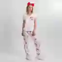 Pijama Tres Pieza De Oso Moños, Talla S