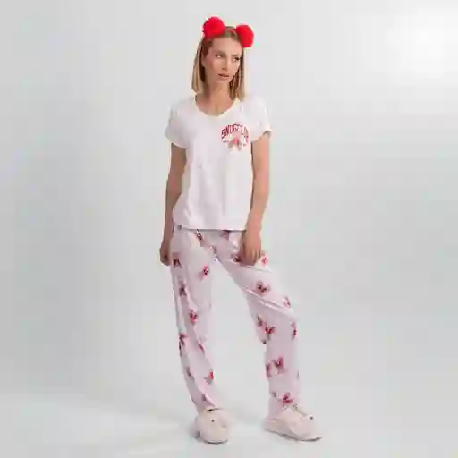 Pijama Tres Pieza De Oso Moños, Talla S