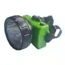 Linterna Recargable De Cabeza 12 Led – Enchufe Retráctil Y Cabezal Basculante