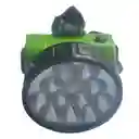 Linterna Recargable De Cabeza 12 Led – Enchufe Retráctil Y Cabezal Basculante