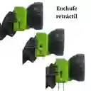 Linterna Recargable De Cabeza 12 Led – Enchufe Retráctil Y Cabezal Basculante