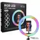 Aro Luz Rgb Led De 26cm Con Tripode